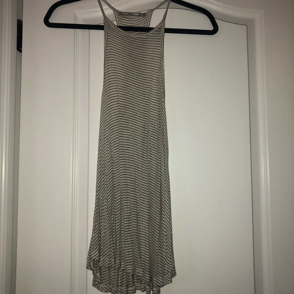 Striped Color Thread Tank Top - Picture 4 of 4